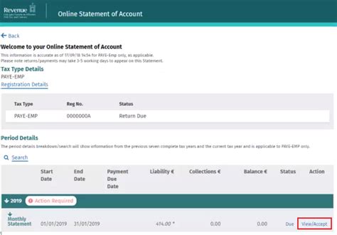 ros log in|revenue ie my account sign in.